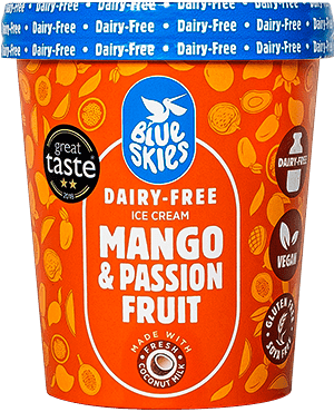 Dairy Free Ice Cream - Mango & Passion Fruit